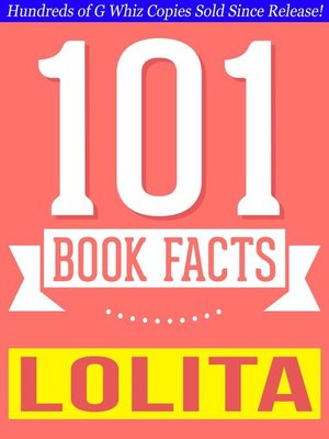 cover image of Lolita--101 Amazing Facts You Didn't Know
